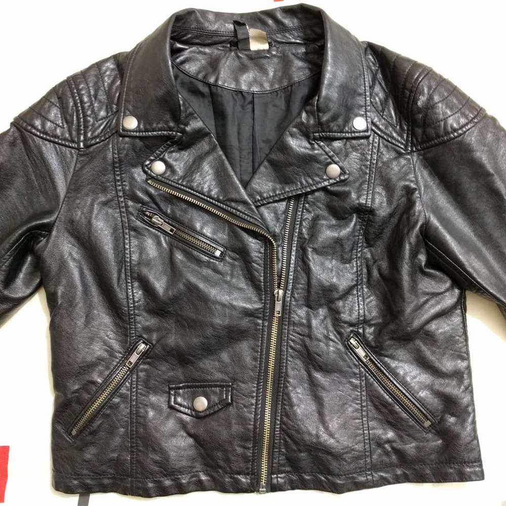 Ladies Biker Jacket by H & M size 12